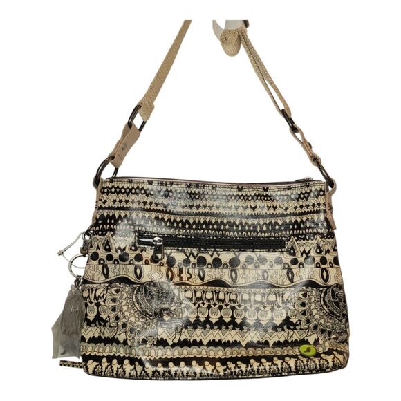 NWT Sakroots Basic Crossbody Handbag Artist Circle - Picture 2 of 10